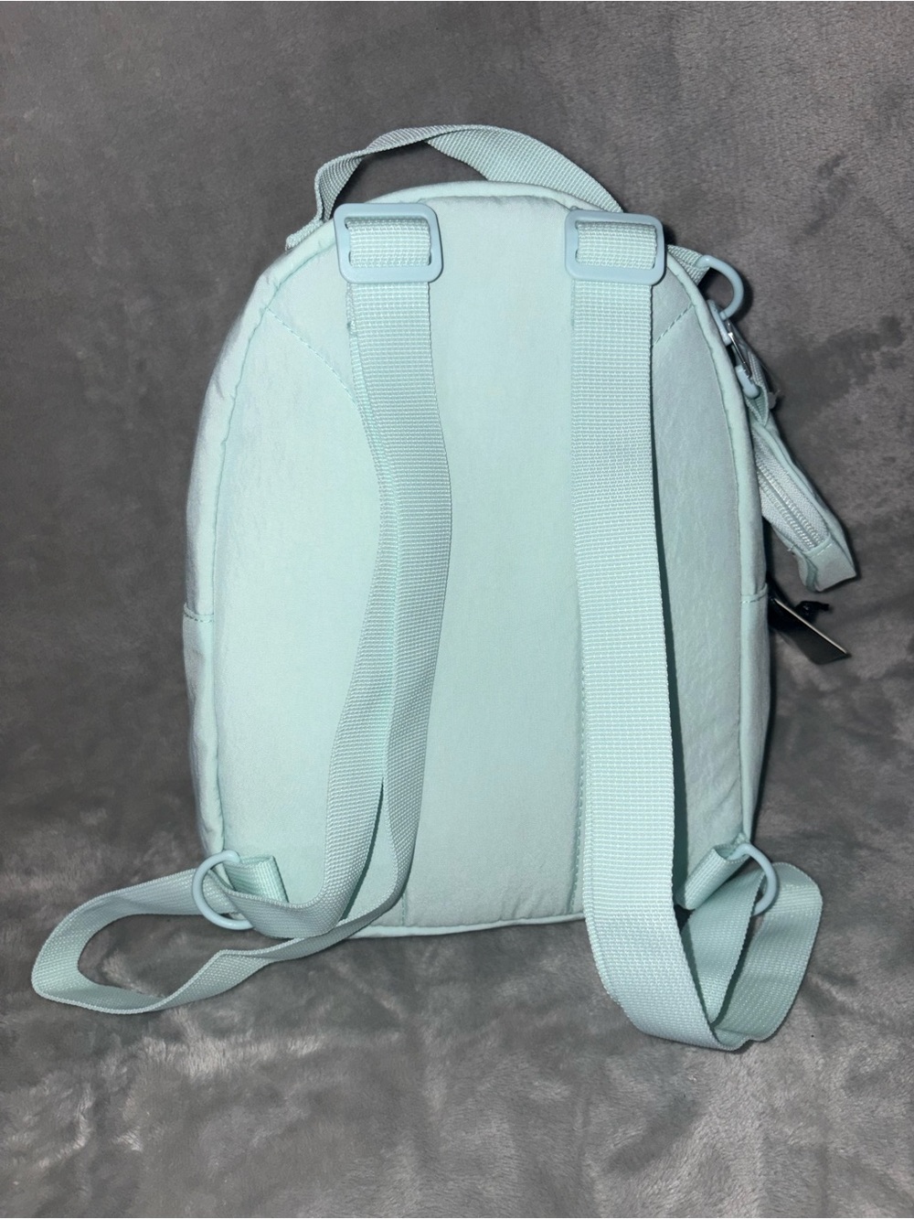 adidas Mint Green Mini Backpack with Front Pouch New with Tags - Picture 8 of 13
